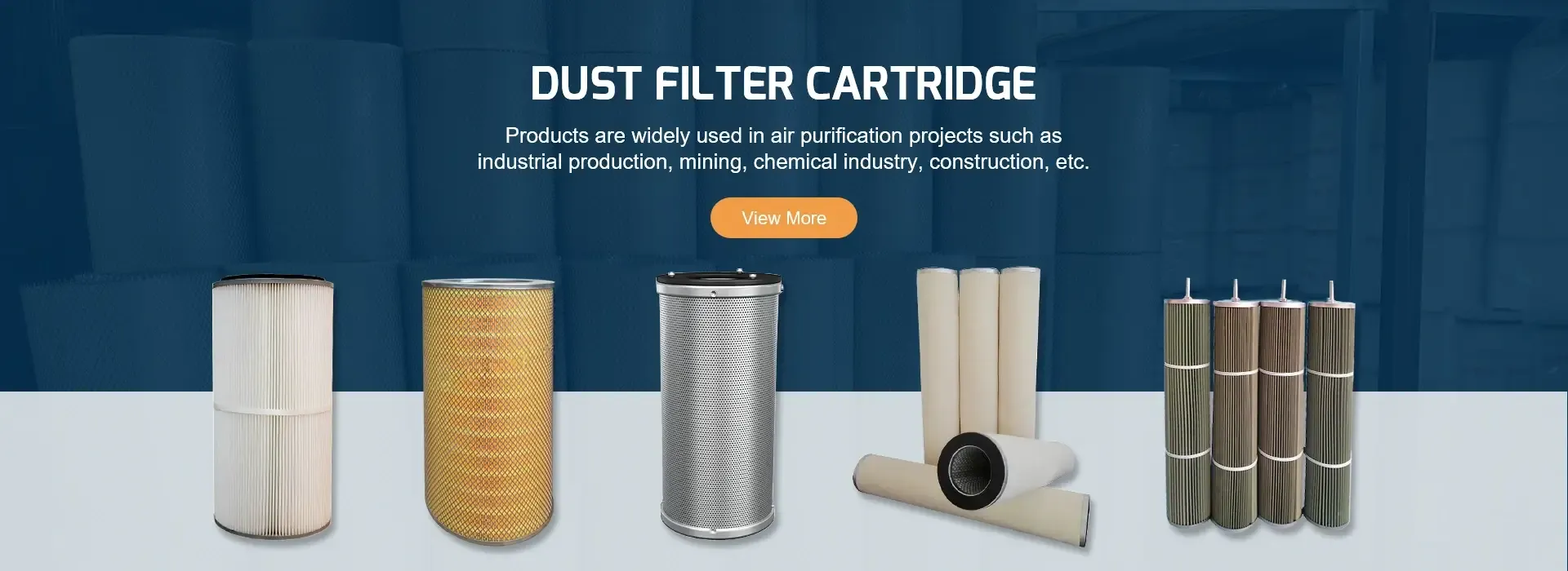 Read More About industrial dust collector cartridge filters