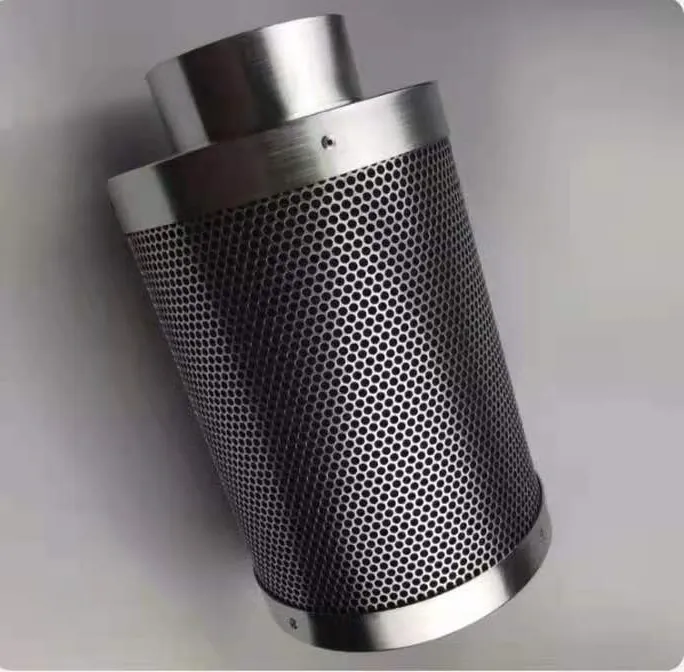 Active Carbon Filter Cylinder Activated Carbon Filter Roll 6mm Active Carbon Filters