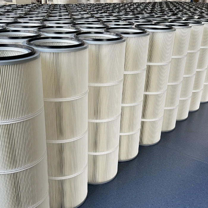 Pleated Cartridge Air Filter For Industrial Dust Collection