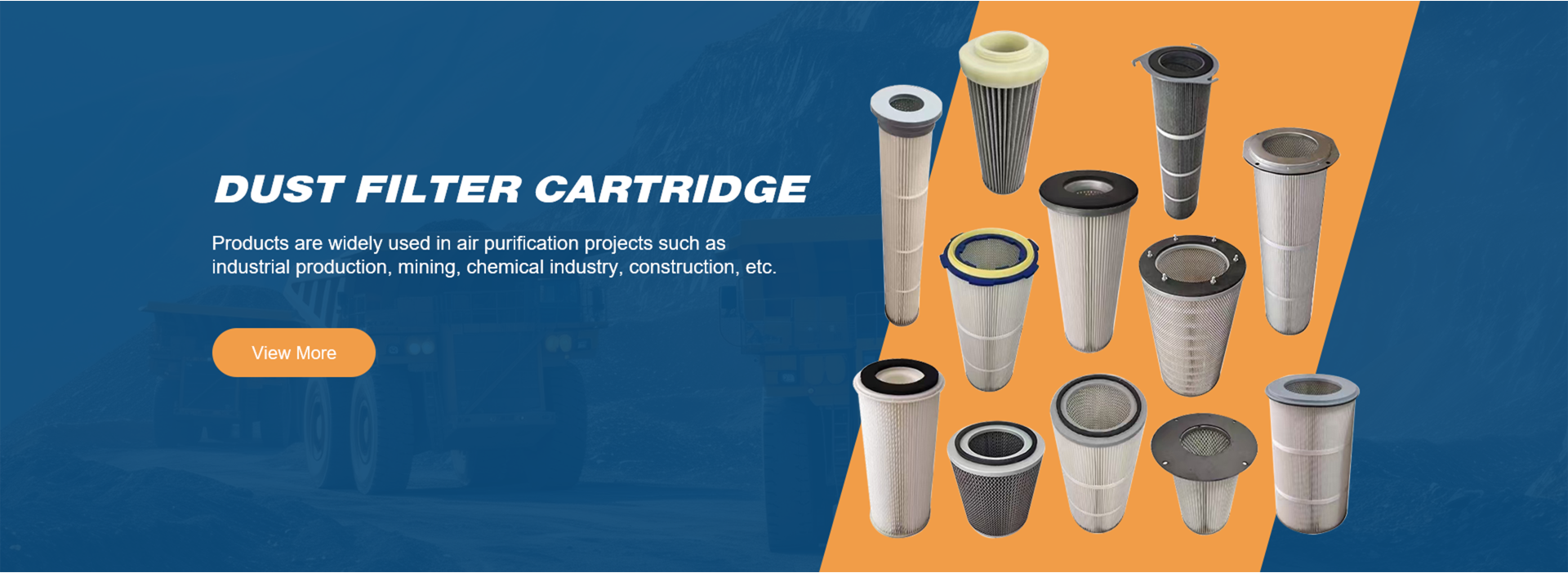 dust collector air filter cartridge